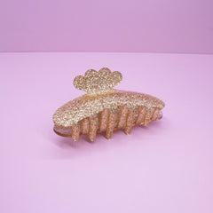 Medium Round Glitter Hair Claw Clip - FROG SAC