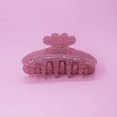 Medium Round Glitter Hair Claw Clip - FROG SAC