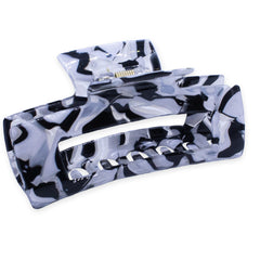 Medium Square Marble Hair Claw - FROG SAC