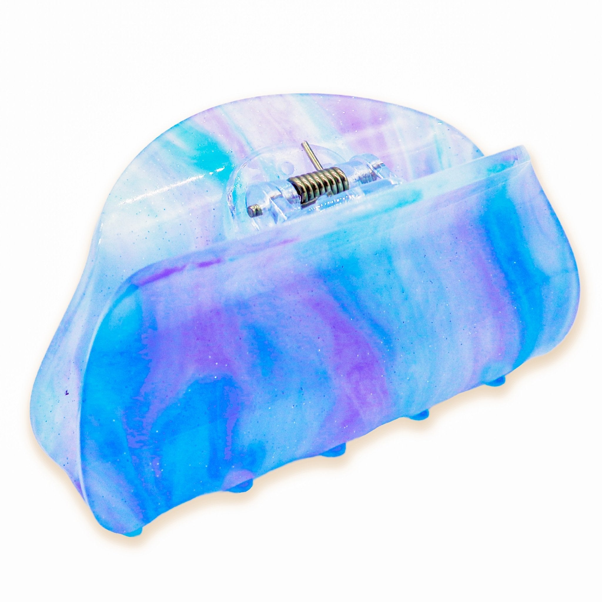 Medium Tie Dye Hair Claw - Cotton Candy - FROG SAC