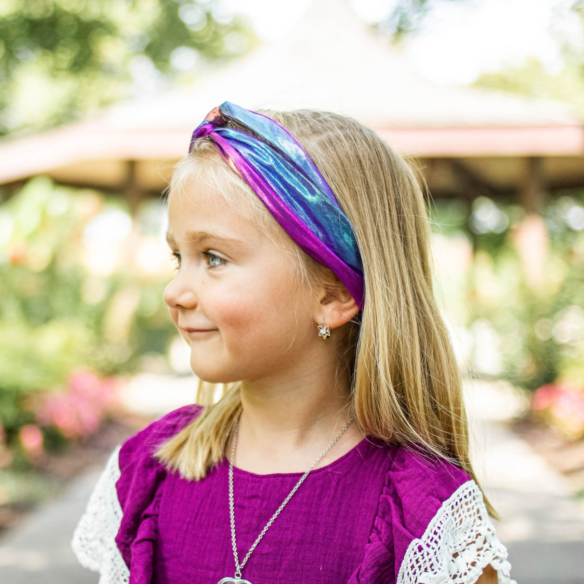 Metallic Mermaid Knot Headbands - 6 Pack - FROG SAC