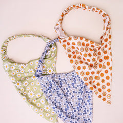Mia Talerico - The Flower Power Set - 3 Floral Bandana Headbands - FROG SAC