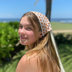 Mia Talerico - The Flower Power Set - 3 Floral Bandana Headbands - FROG SAC