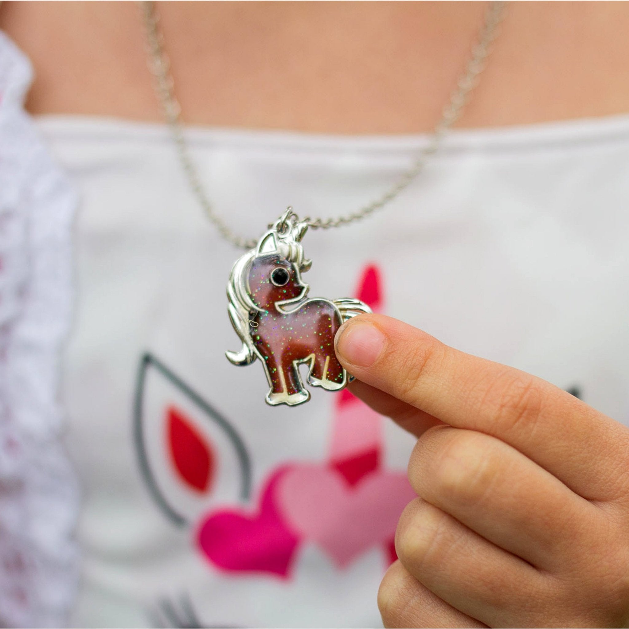 Mood Necklace, Charm Bracelet & Earring Studs Jewelry Set - FROG SAC