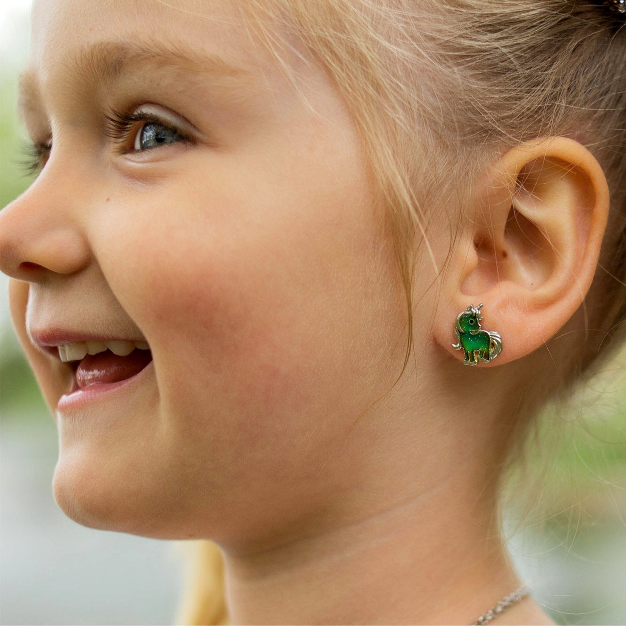 Mood Necklace, Charm Bracelet & Earring Studs Jewelry Set - FROG SAC