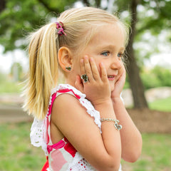 Mood Necklace, Charm Bracelet & Earring Studs Jewelry Set - FROG SAC