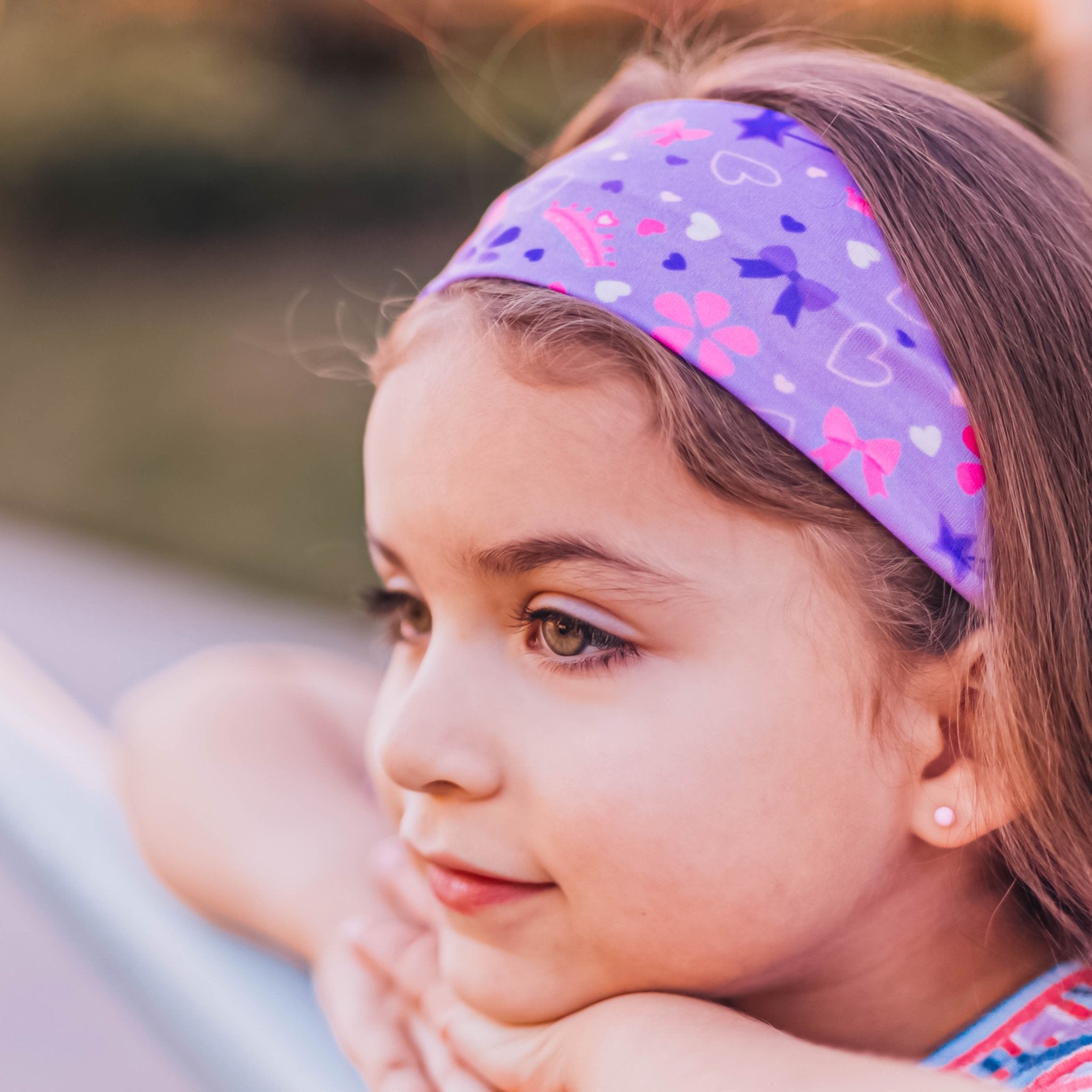 Princess Butterflies Unicorns Stretch Headbands - 3 Pack - FROG SAC