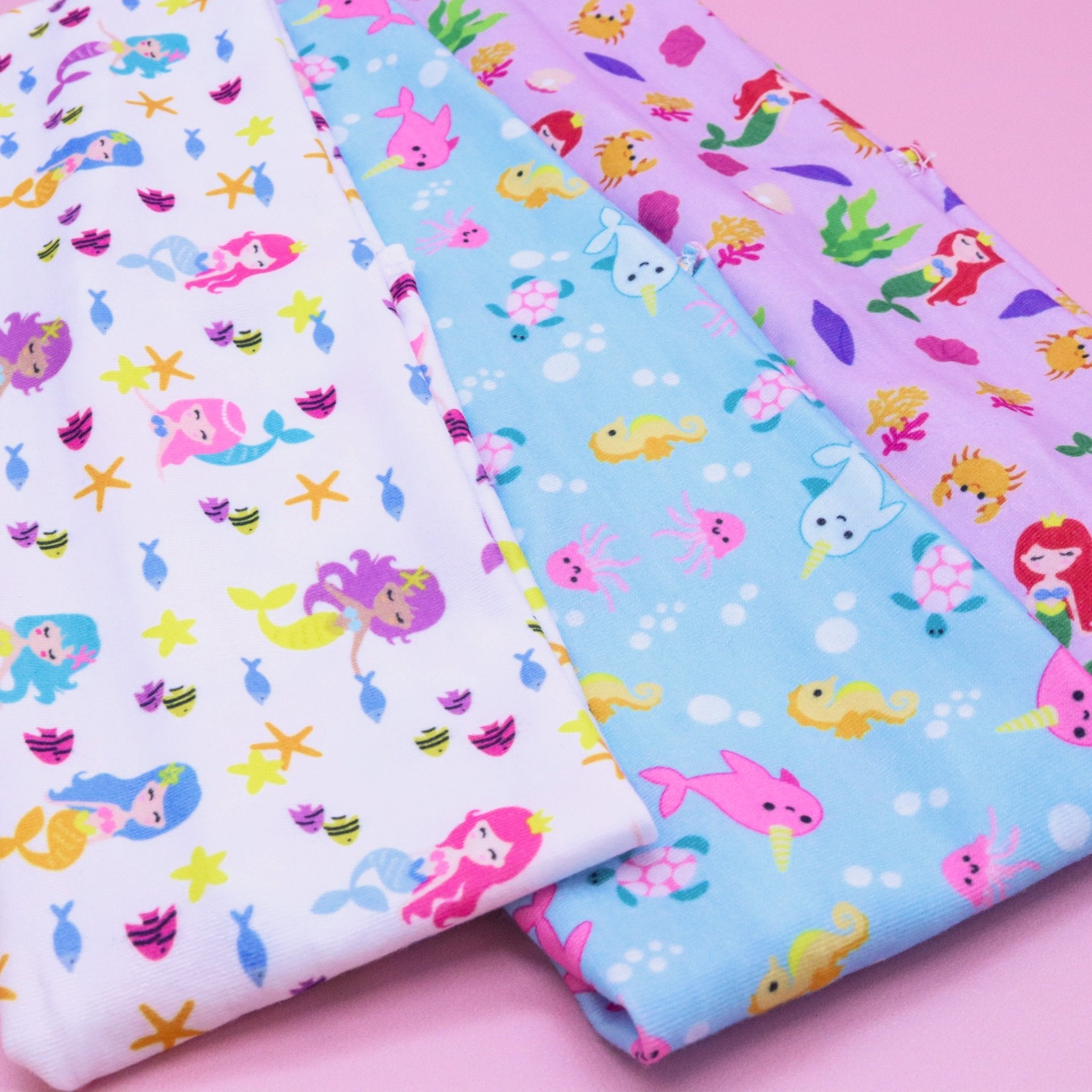 Princess Butterflies Unicorns Stretch Headbands - 3 Pack - FROG SAC