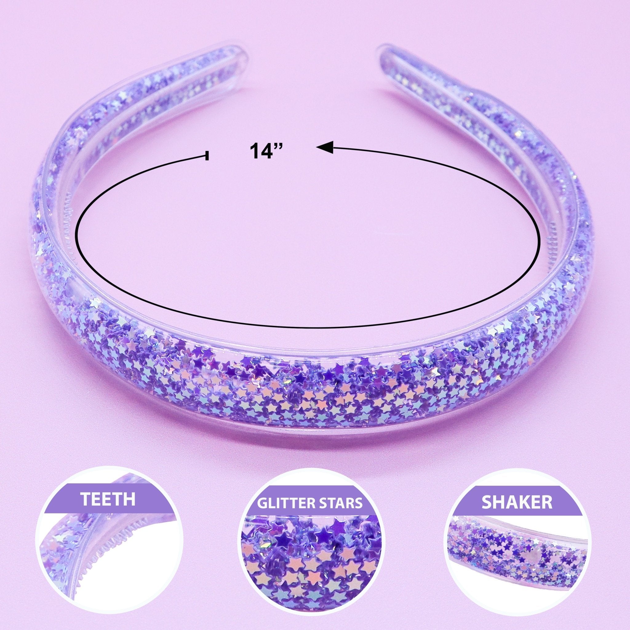 Shaker Glitter Headband - FROG SAC
