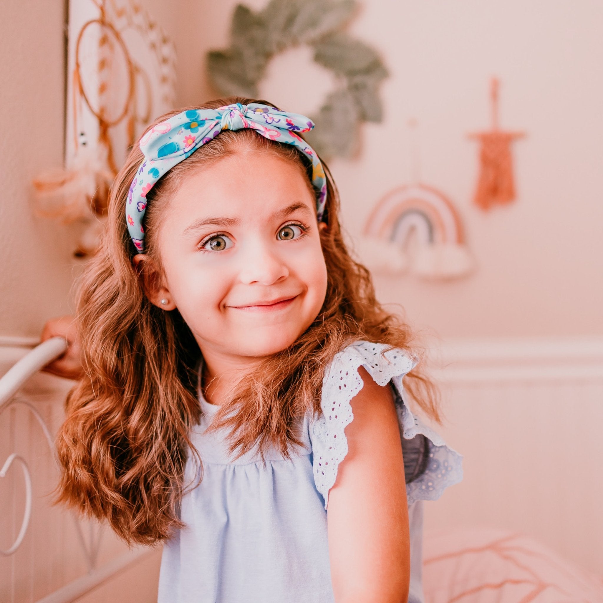 Silky Knotted Bow Headband - FROG SAC