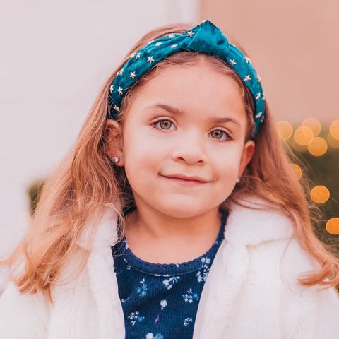Silver Studded Star Headband - FROG SAC