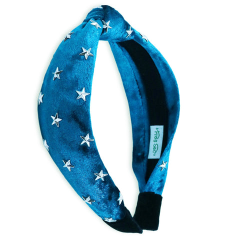 Silver Studded Star Headband - FROG SAC