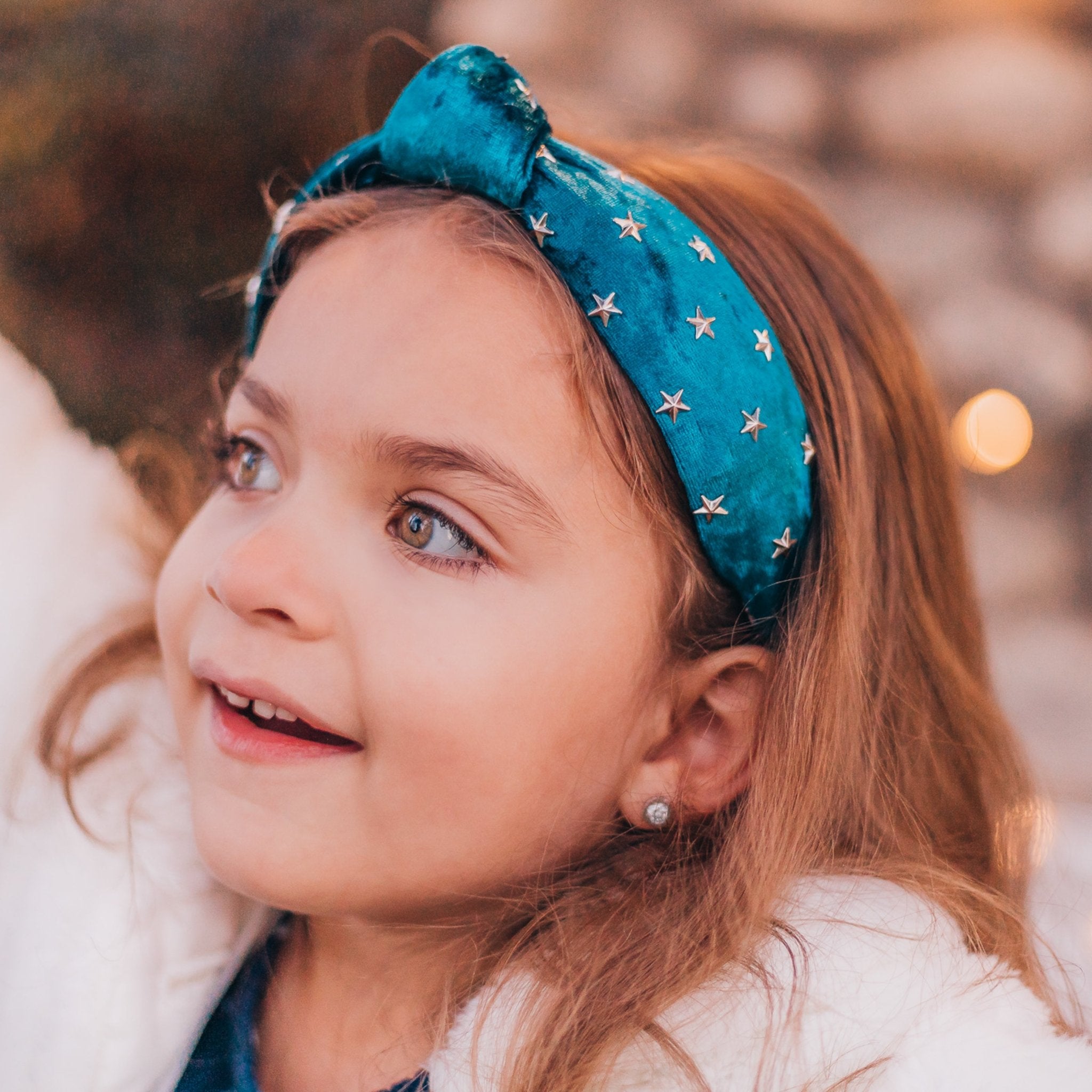 Silver Studded Star Headband - FROG SAC