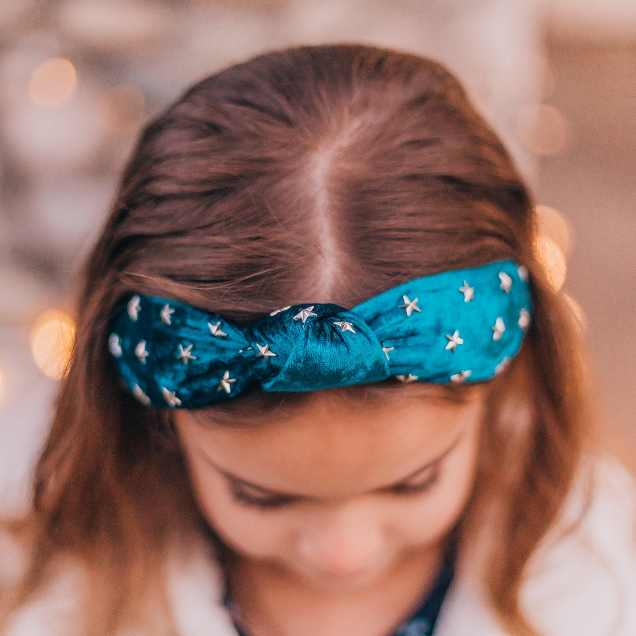 Silver Studded Star Headband - FROG SAC