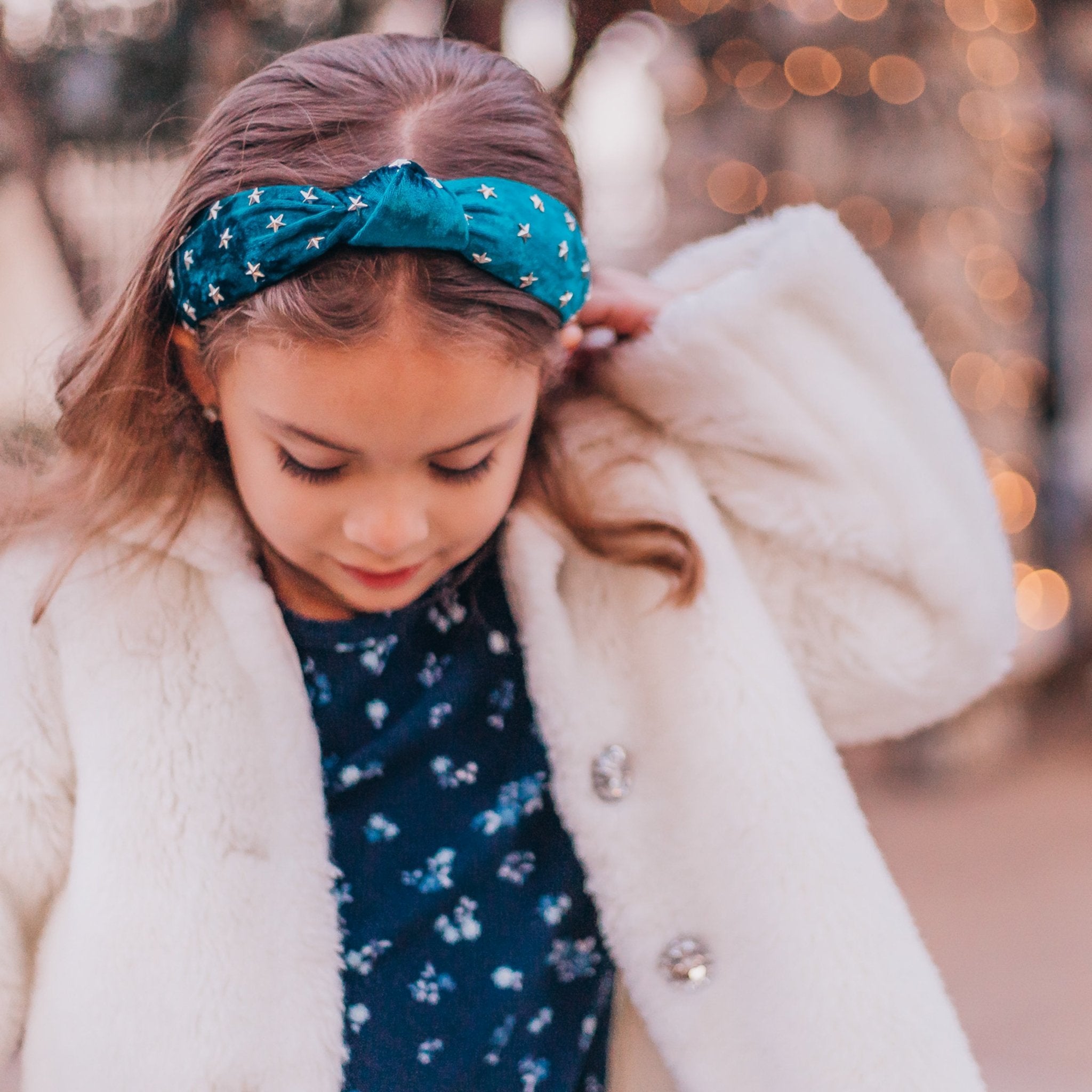 Silver Studded Star Headband - FROG SAC