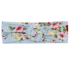 Soft Floral Rosebud Velour Headband - FROG SAC
