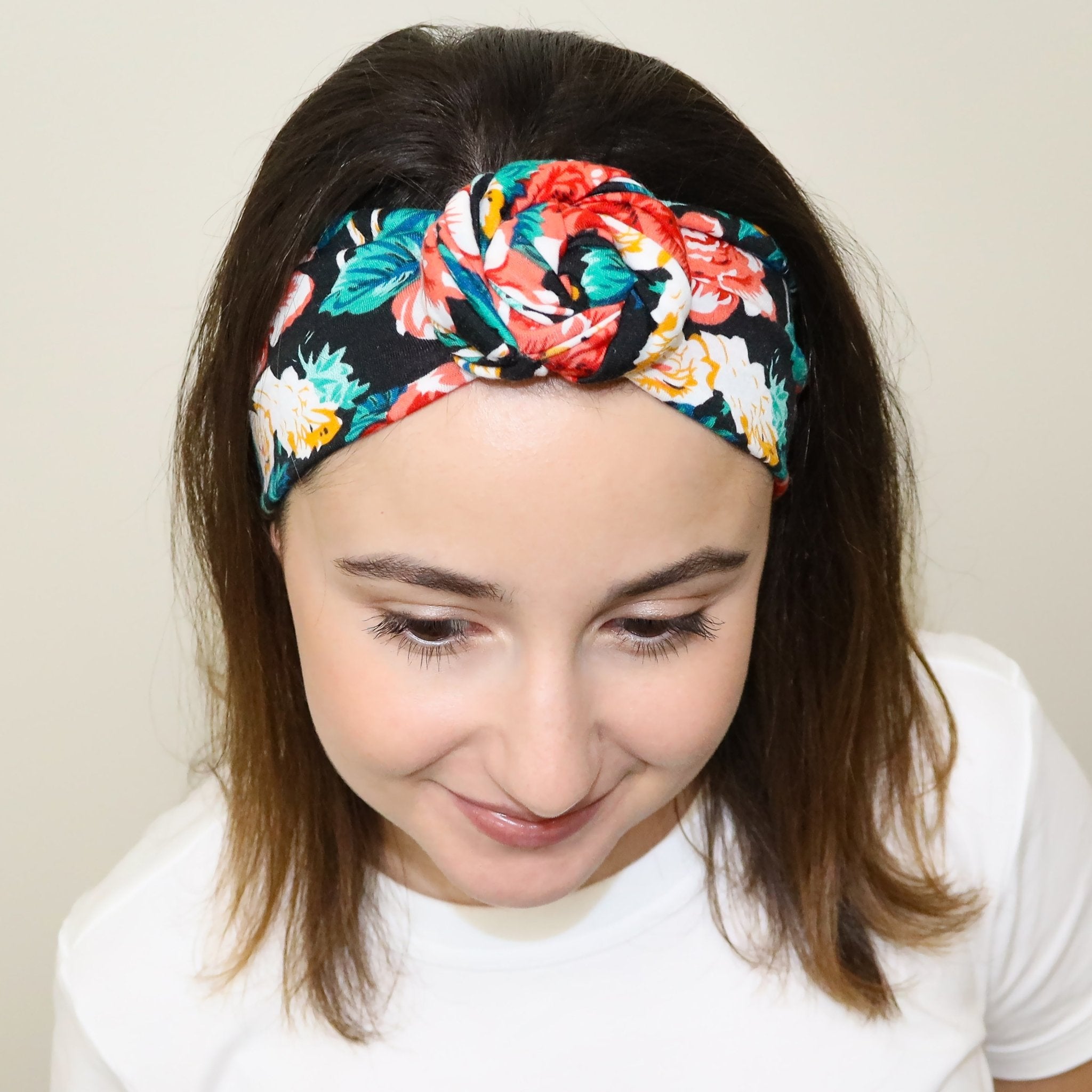 Soft Stretch Floral Headband - FROG SAC