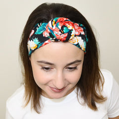 Soft Stretch Floral Headband - FROG SAC