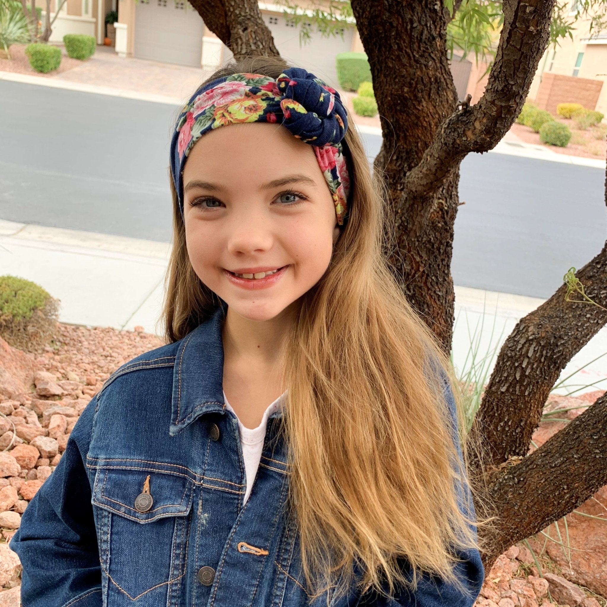 Soft Stretch Floral Headband - FROG SAC