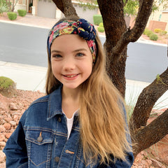 Soft Stretch Floral Headband - FROG SAC