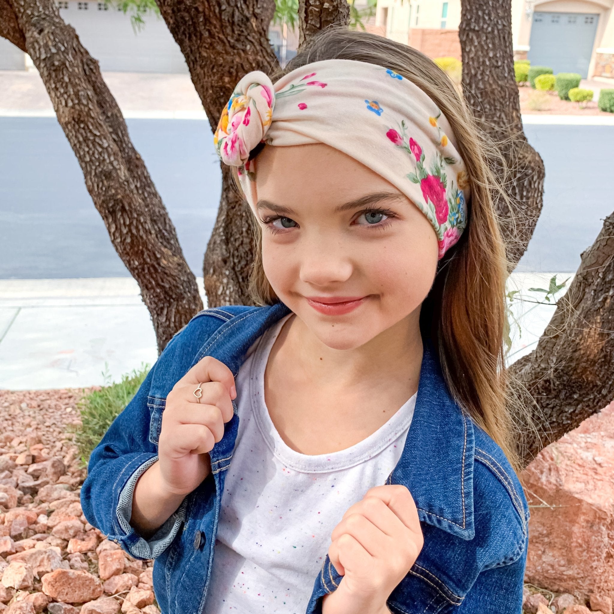 Soft Stretch Floral Headband - FROG SAC