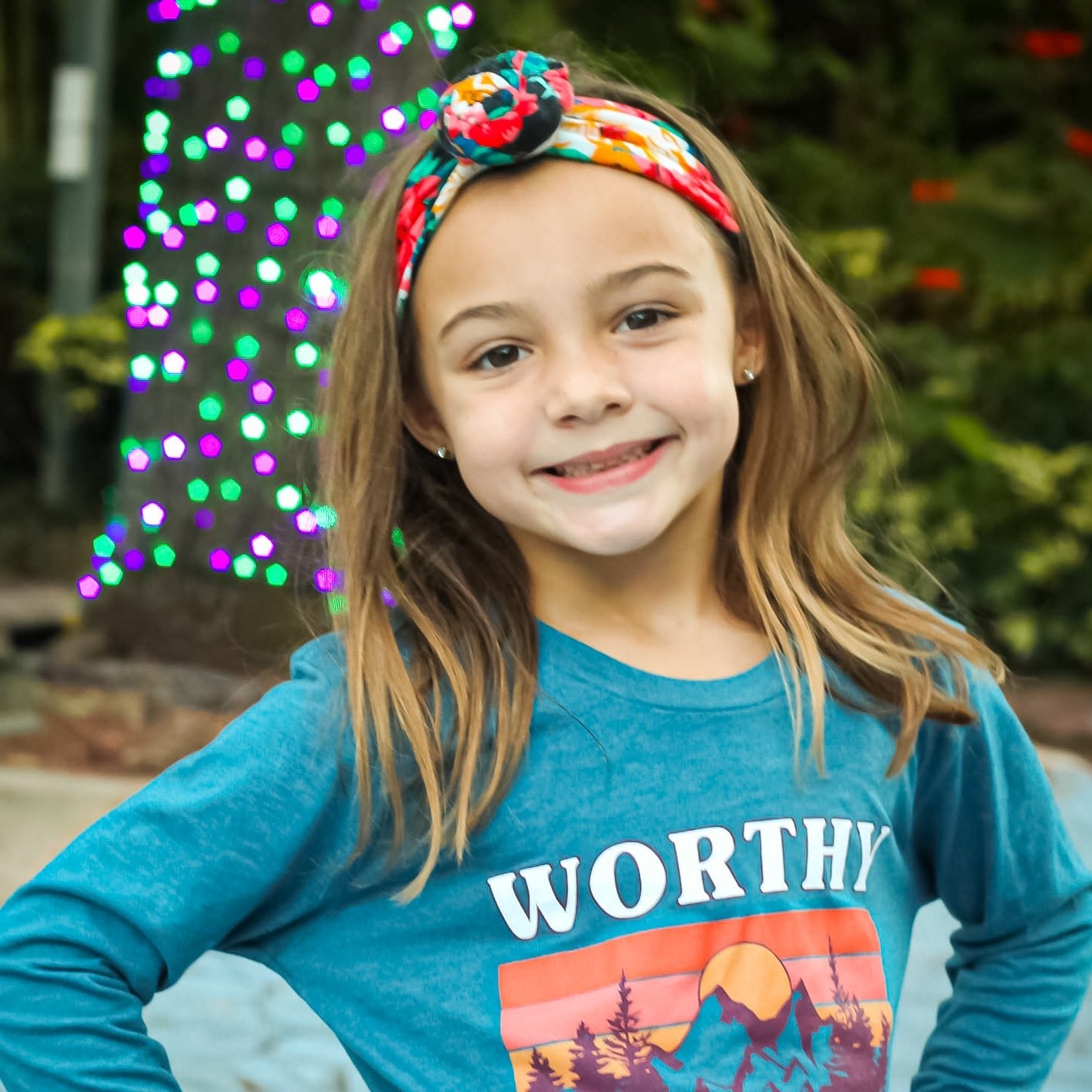 Soft Stretch Floral Headband - FROG SAC