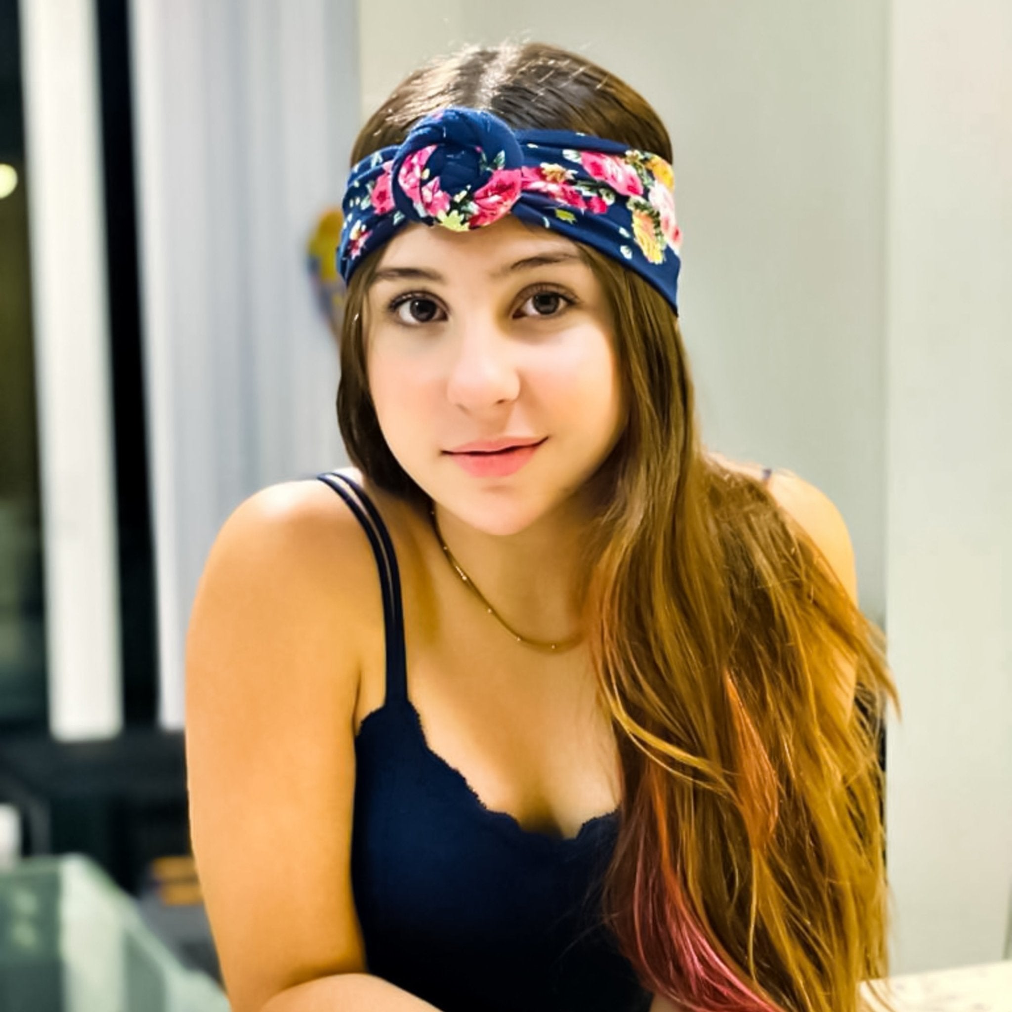Soft Stretch Floral Headband - FROG SAC