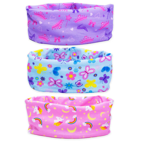 Soft Wide Stretch Headbands - 3 Pack - FROG SAC