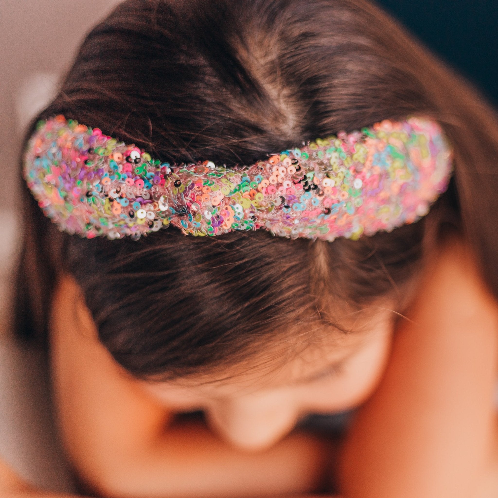 Sparkly Sequin Knot Headband - FROG SAC