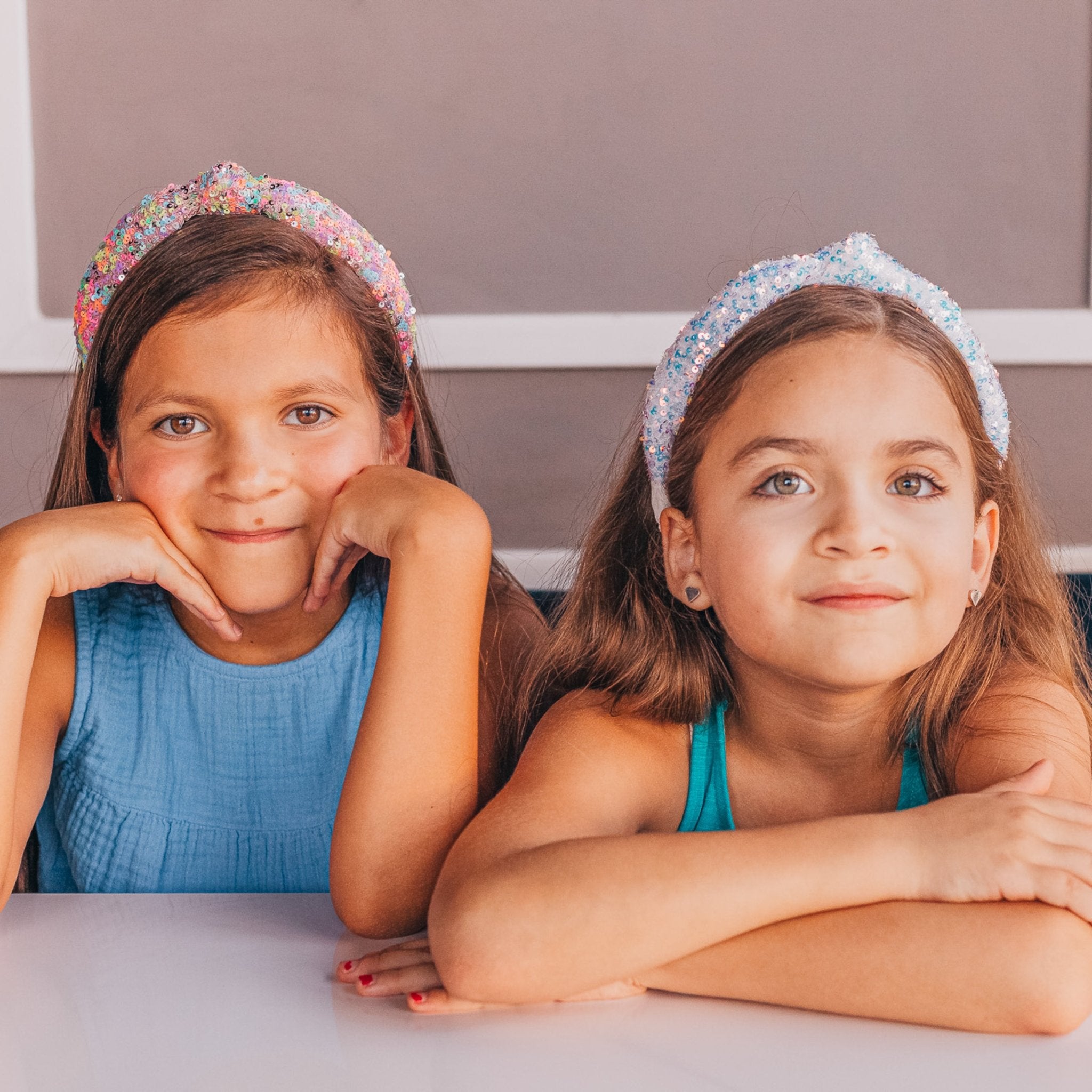 Sparkly Sequin Knot Headband - FROG SAC