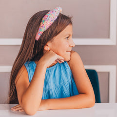 Sparkly Sequin Knot Headband - FROG SAC