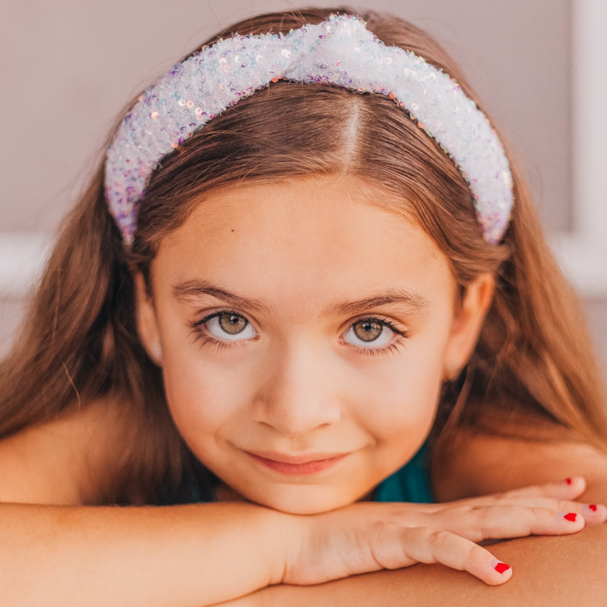 Sparkly Sequin Knot Headband - FROG SAC