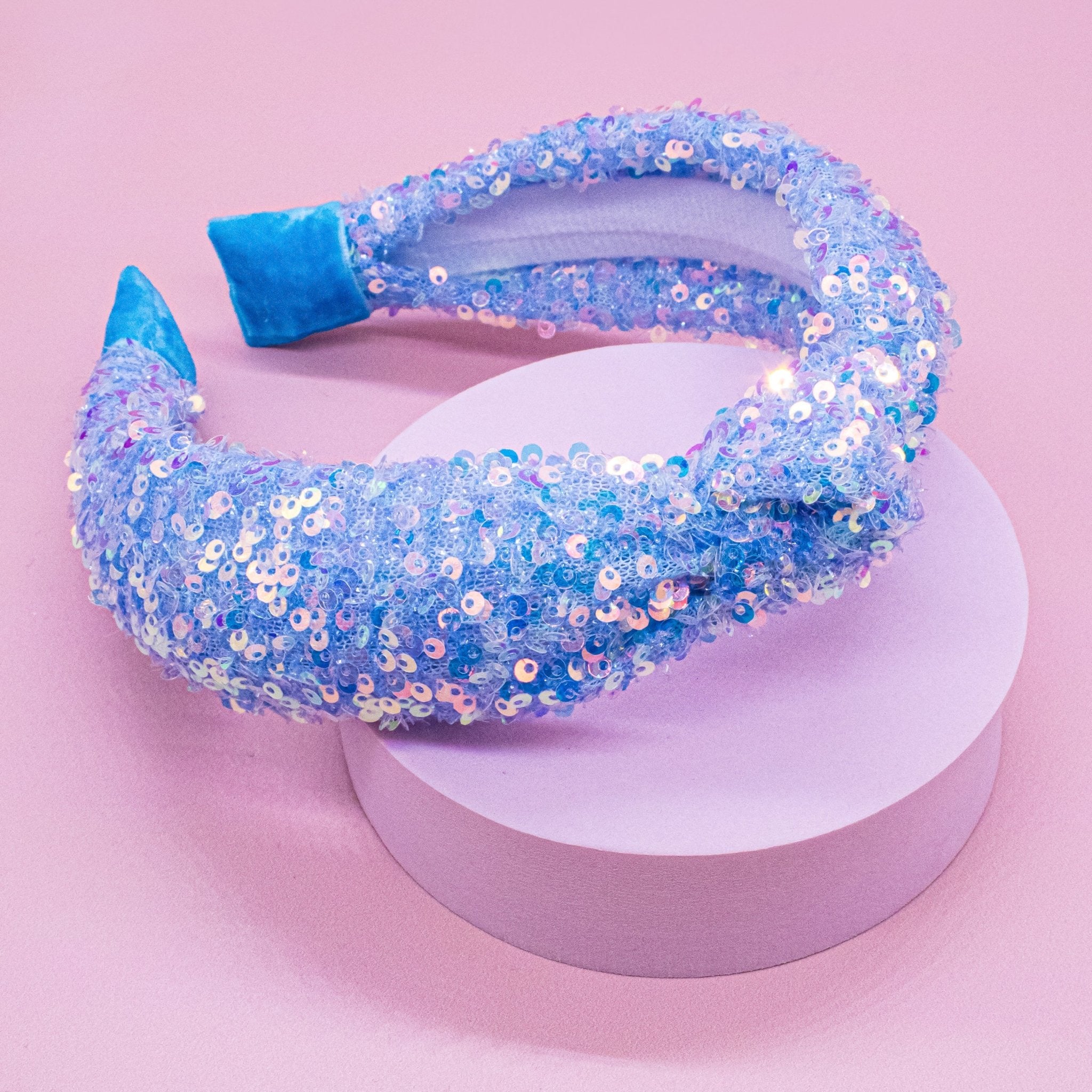 Sparkly Sequin Knot Headband - FROG SAC