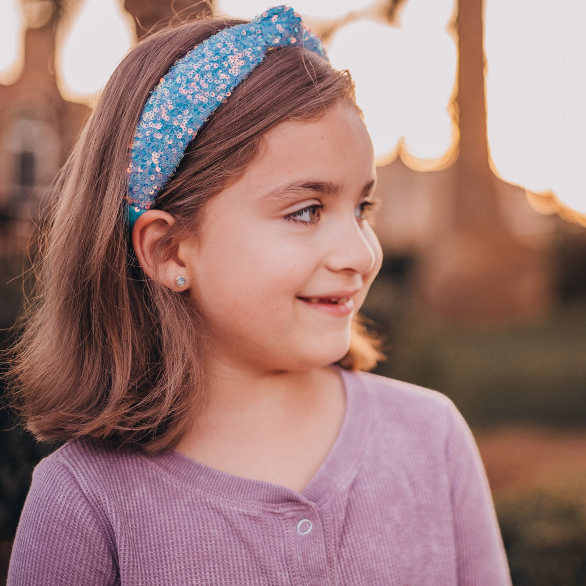 Sparkly Sequin Knot Headband - FROG SAC