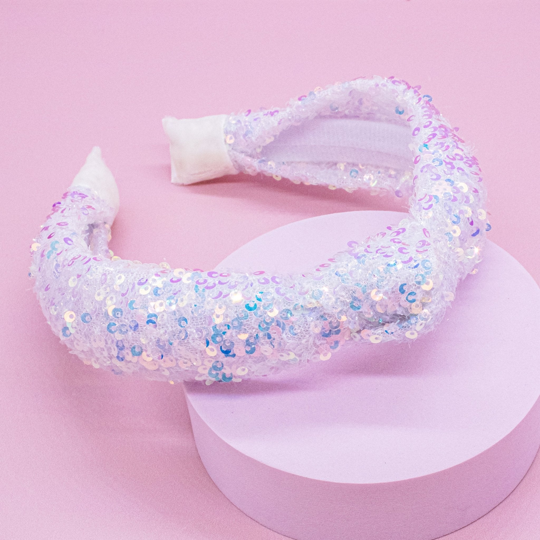 Sparkly Sequin Knot Headband - FROG SAC