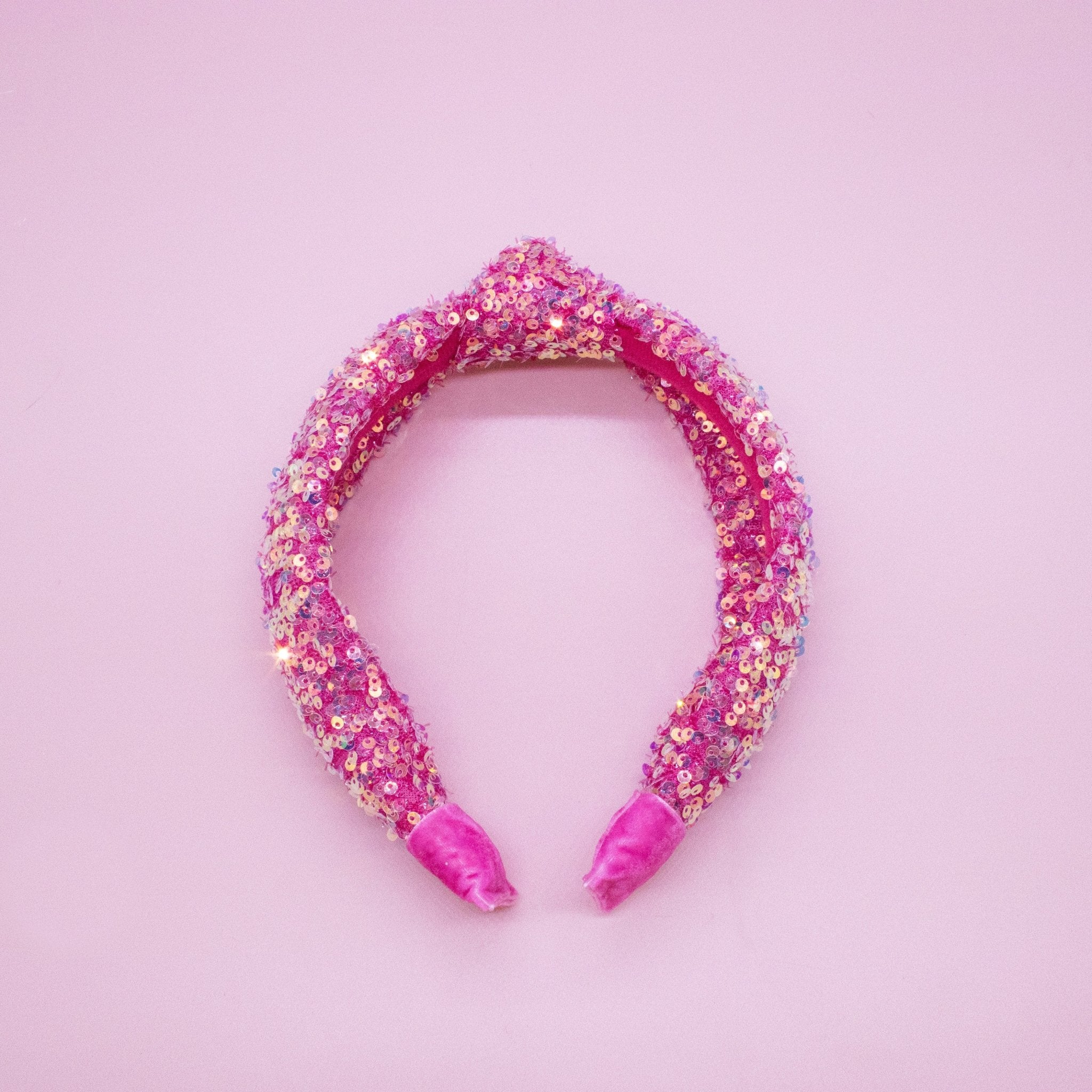 Sparkly Sequin Knot Headband For A Cause (Charity) - FROG SAC