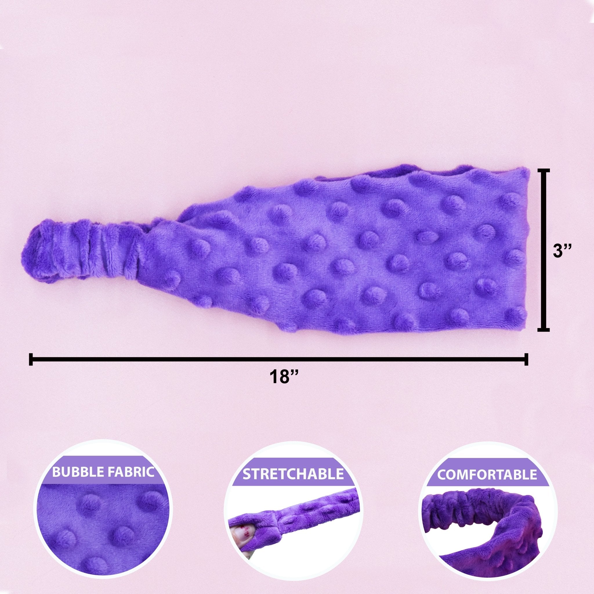 Stretch Bubble Headbands - 2 Pack - FROG SAC