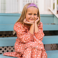 Stretch Glitter Princess Tiara Headbands - 4 Pack - FROG SAC