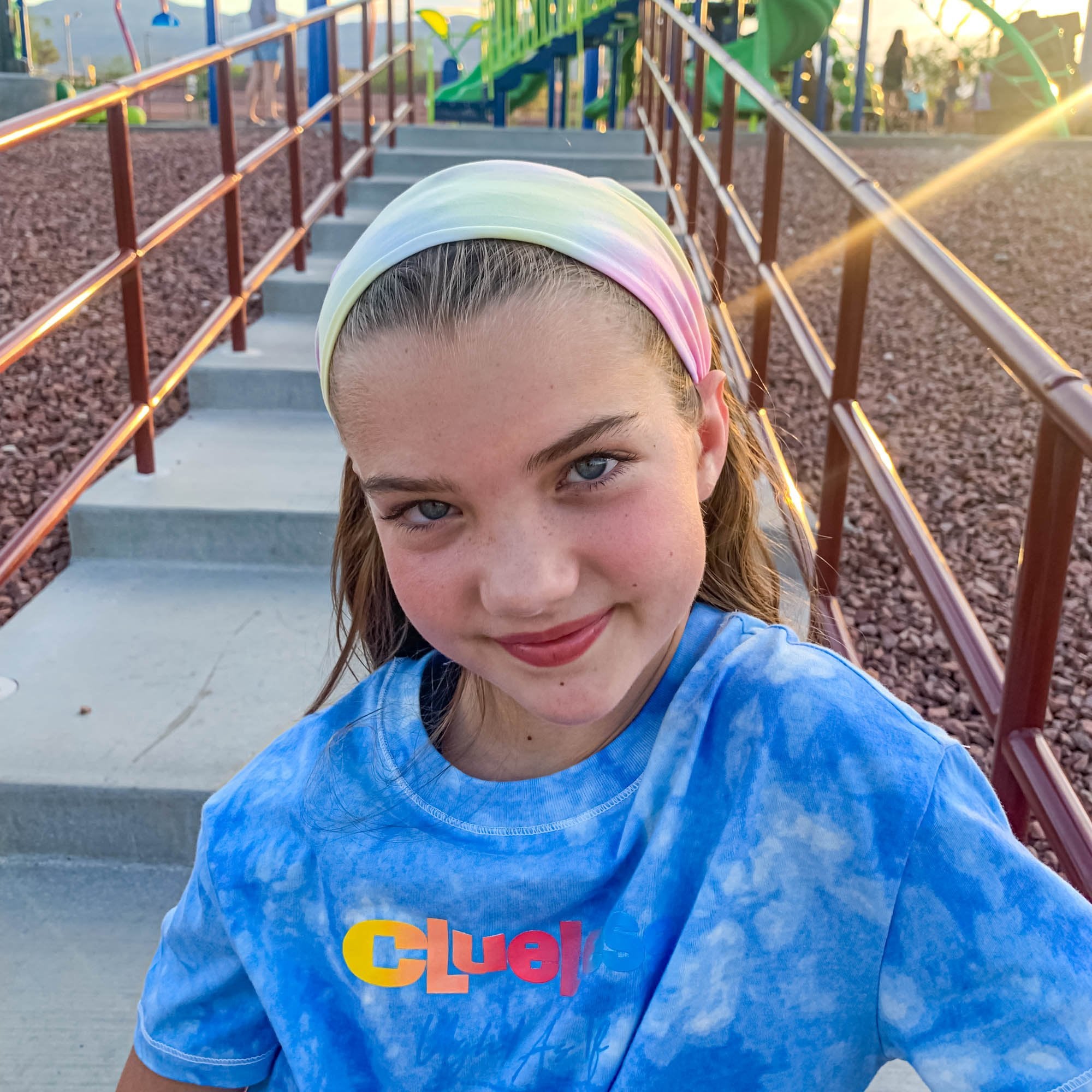 Stretch Tie Dye Bandana Scarf Headband - FROG SAC