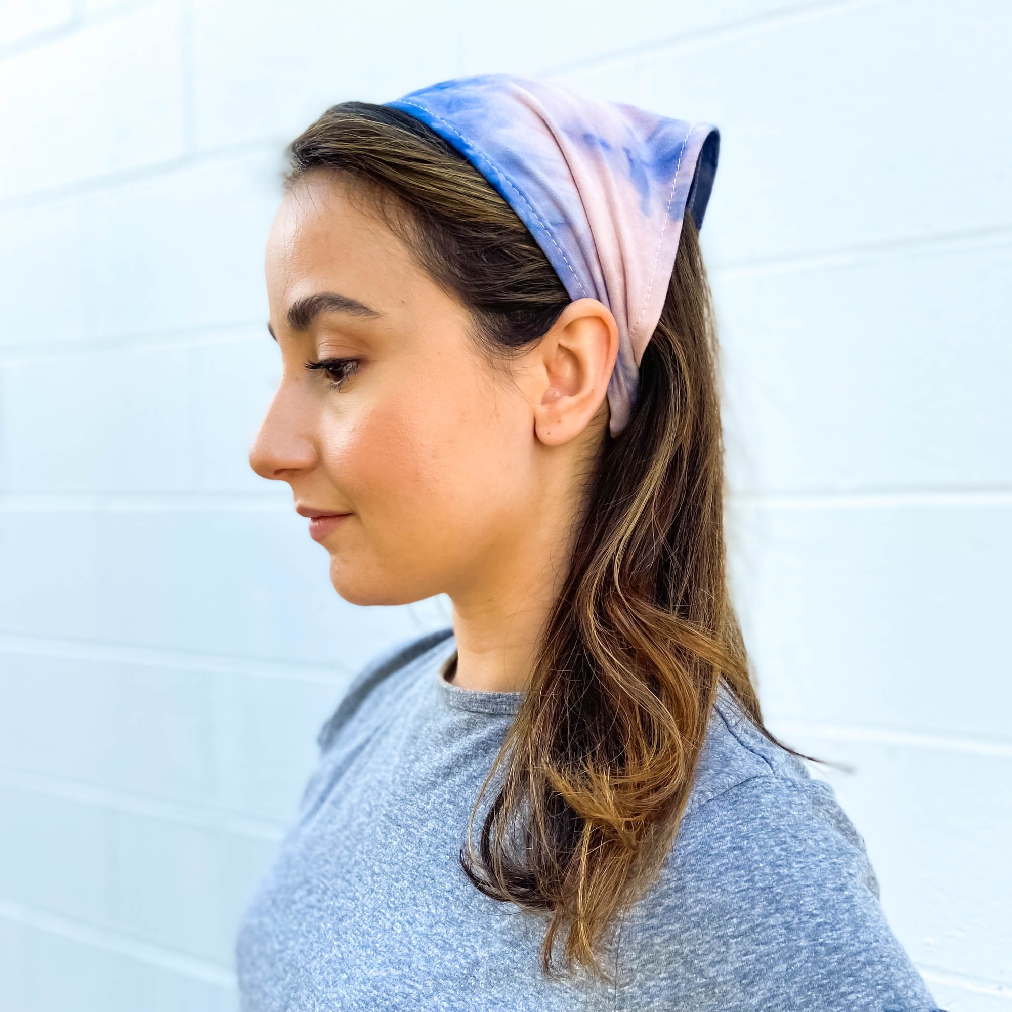 Stretch Tie Dye Bandana Scarf Headband - FROG SAC