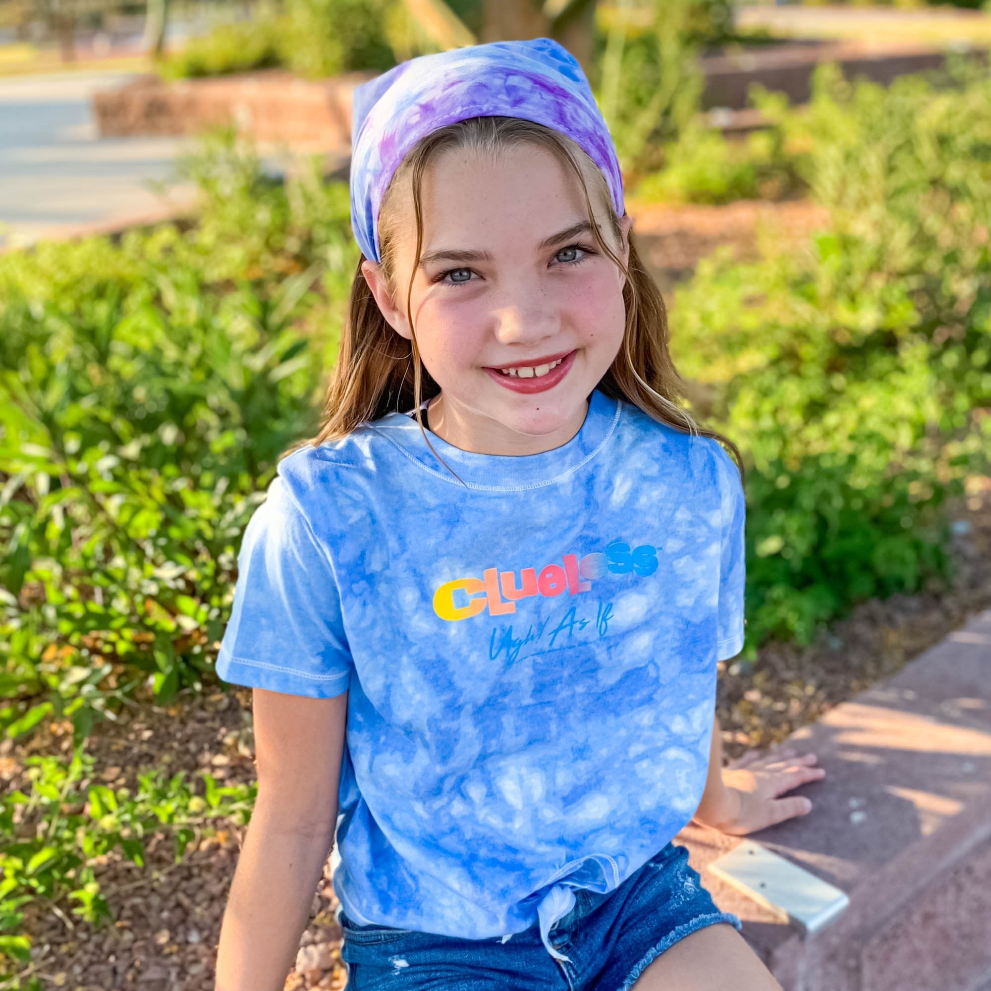 Stretch Tie Dye Bandana Scarf Headband - FROG SAC