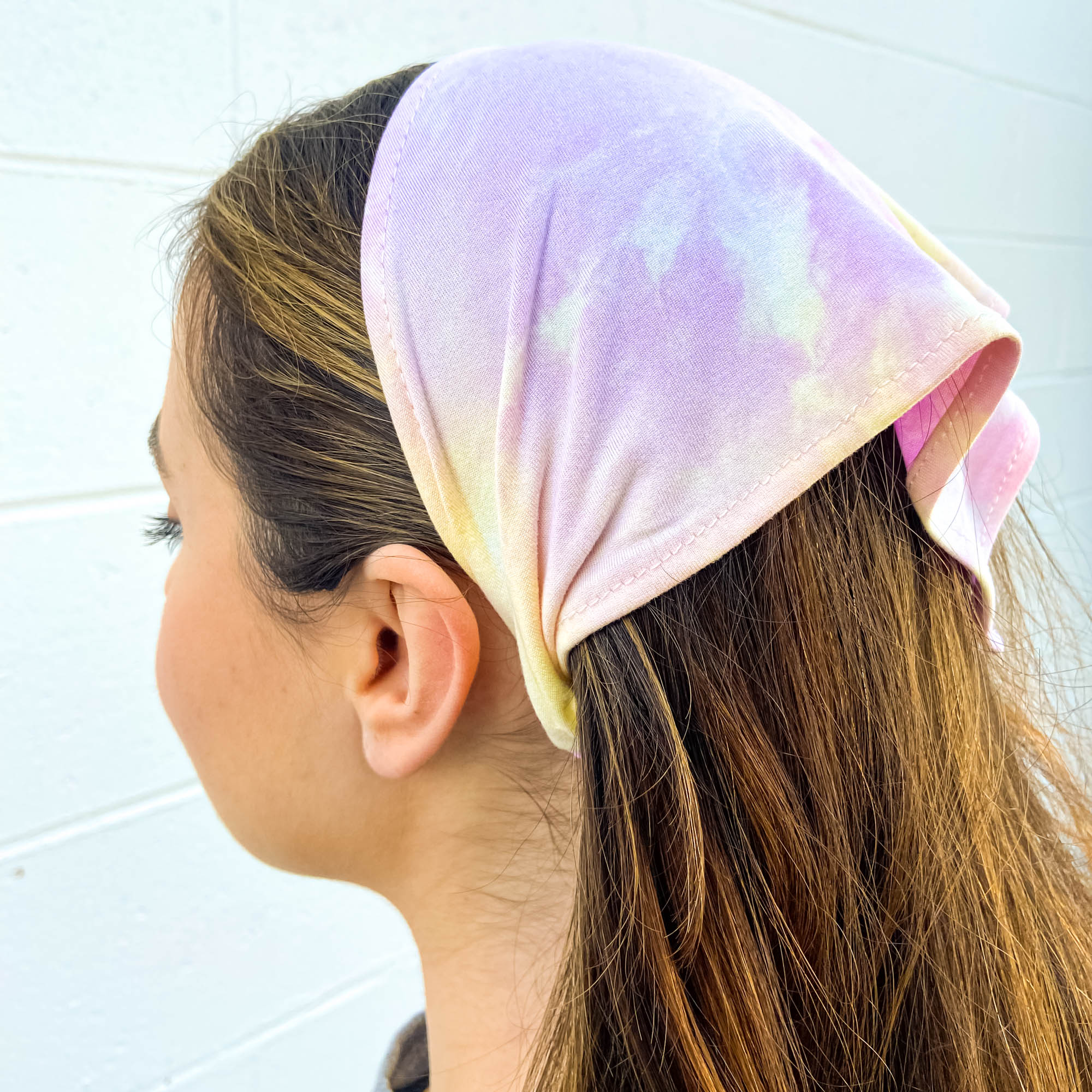 Stretch Tie Dye Bandana Scarf Headband - FROG SAC