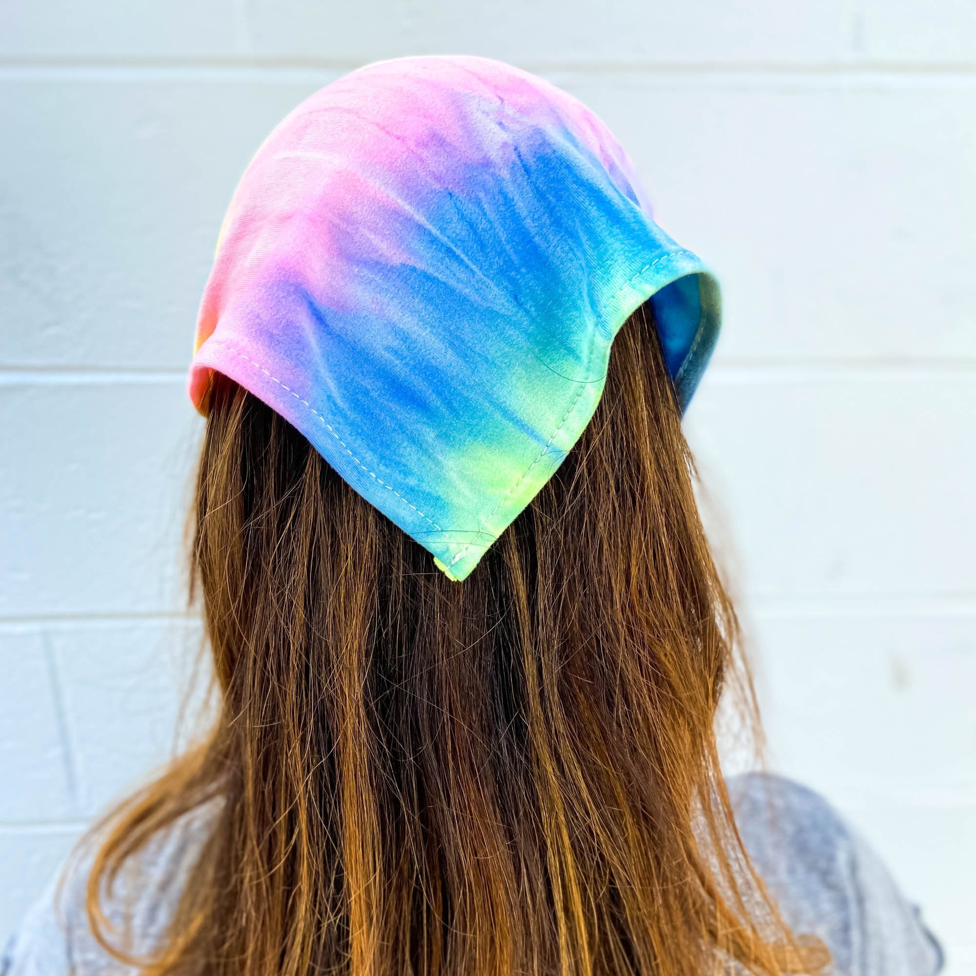Stretch Tie Dye Bandana Scarf Headband - FROG SAC