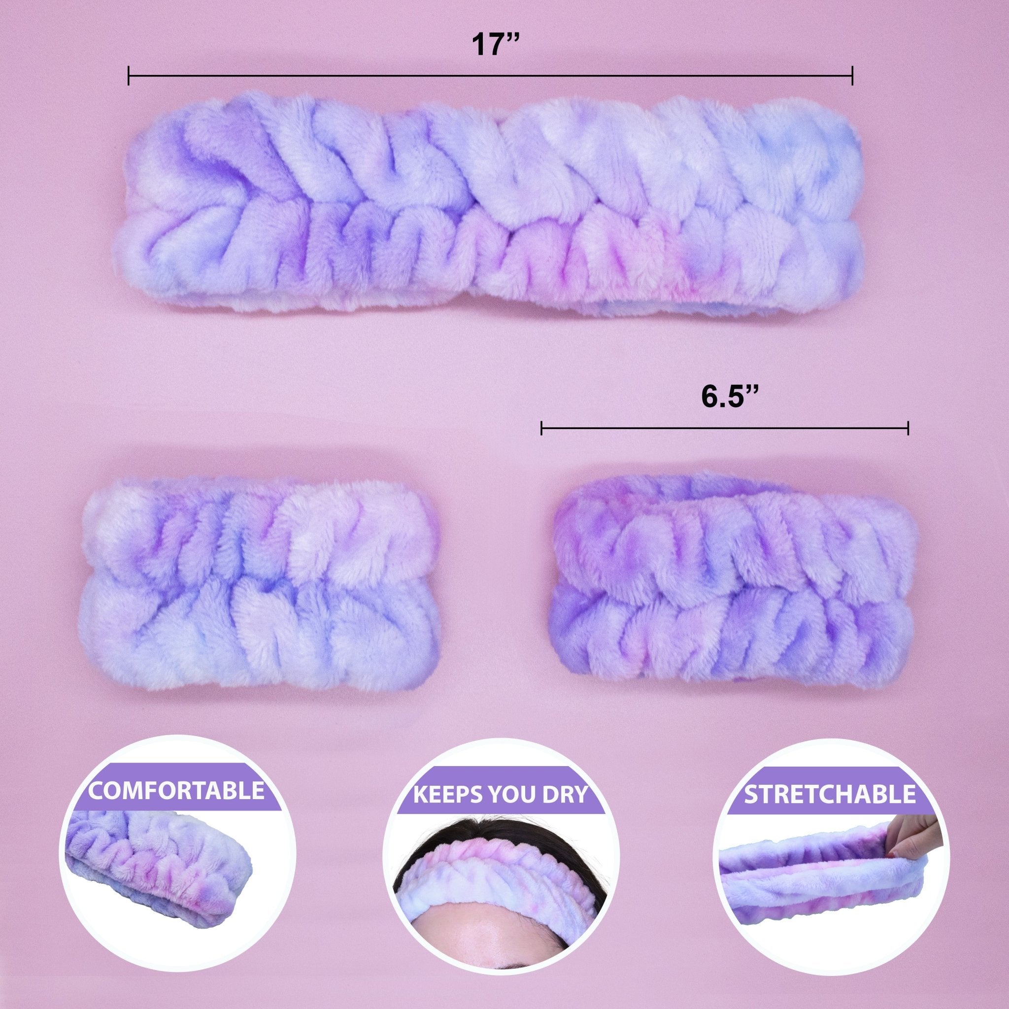 Super Soft Spa Headband & Wristbands - FROG SAC