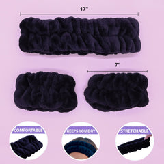 Super Soft Spa Headband & Wristbands - FROG SAC