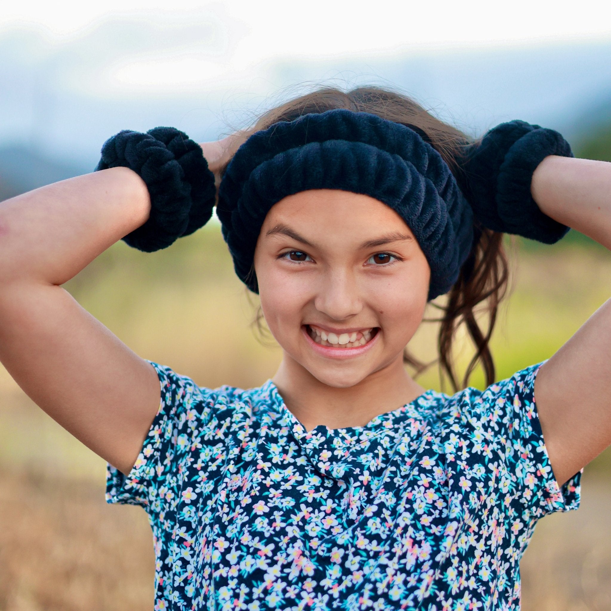 Super Soft Spa Headband & Wristbands - FROG SAC
