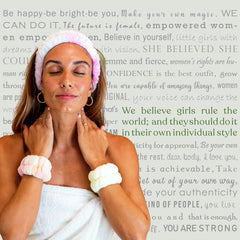 Super Soft Spa Headband & Wristbands - FROG SAC
