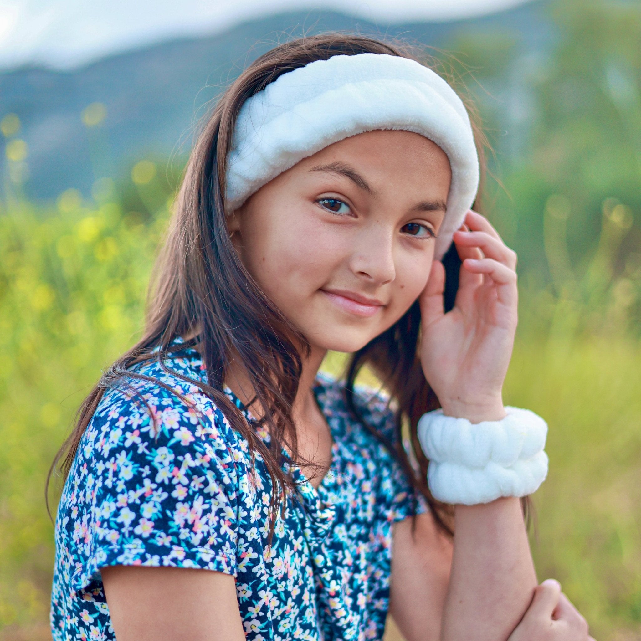 Super Soft Spa Headband & Wristbands - FROG SAC