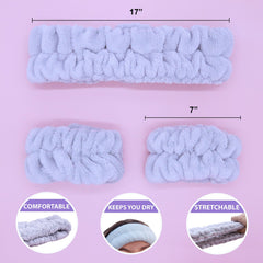 Super Soft Spa Headband & Wristbands - FROG SAC