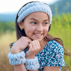 Super Soft Spa Headband & Wristbands - FROG SAC